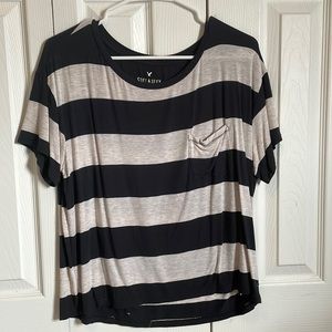 American Eagle Soft and Sexy Striped T-Shirt